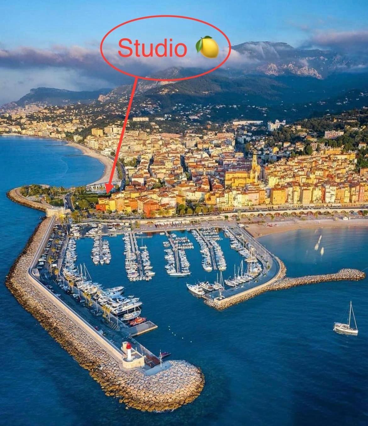 Studio Perle De Menton Exterior photo